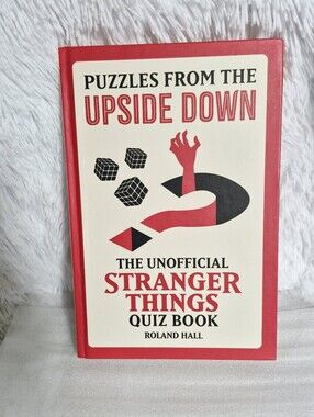 5/$25 NWT Puzzles From the Upside Down Hardcover Book